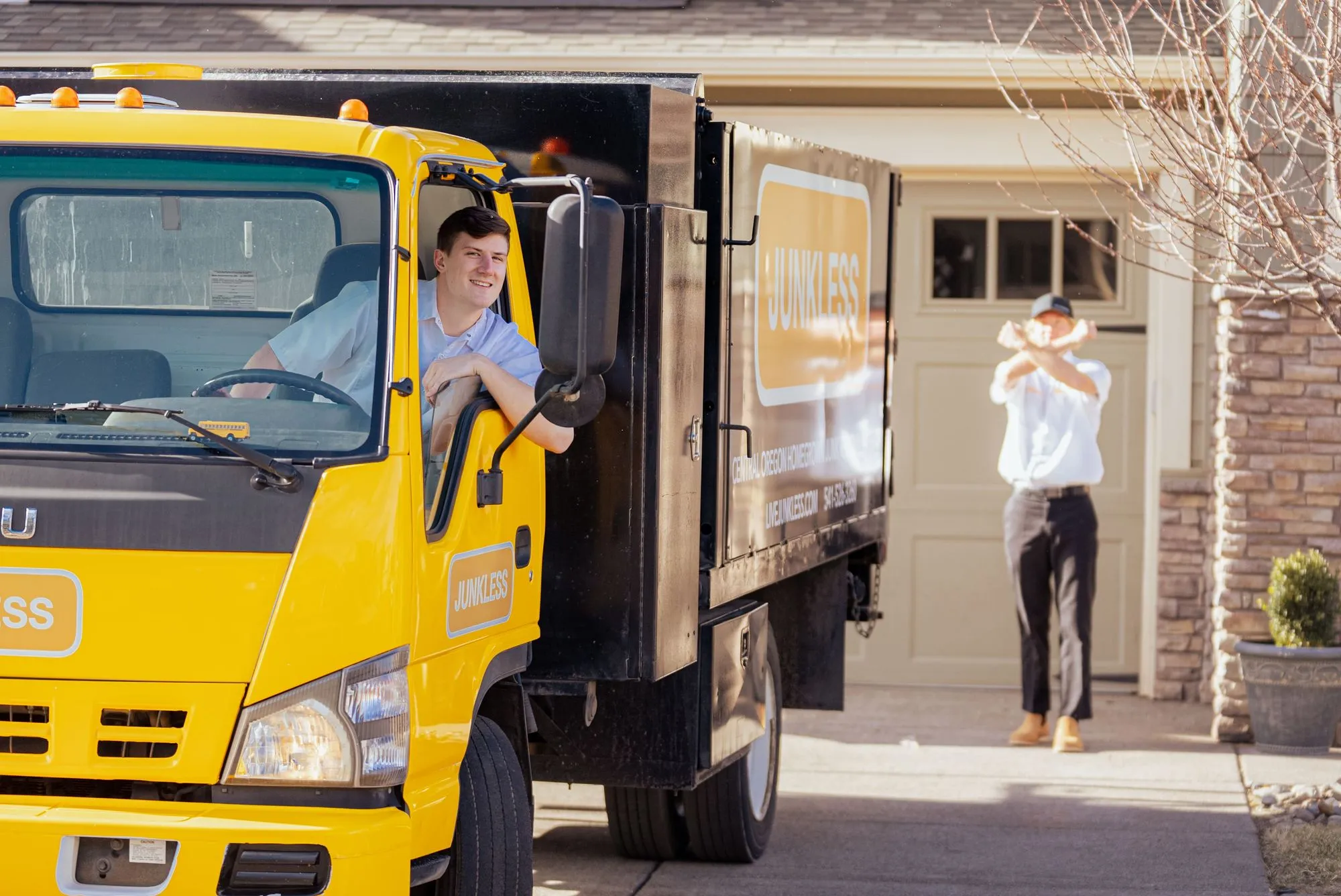Garage and storage unit cleanout in Redmond, Oregon
