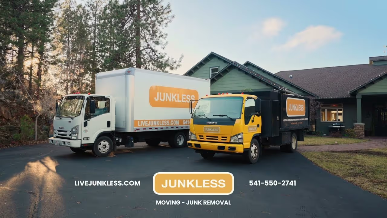 Construction and renovation debris removal in Bend, Oregon